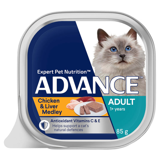 ADV Cat Chicken & Liver Medley 85g