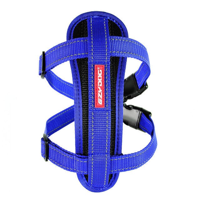 Ezydog Chest Plate Dog Harness With Car Seatbelt Attachment Blue X Sma Best Friends Pets