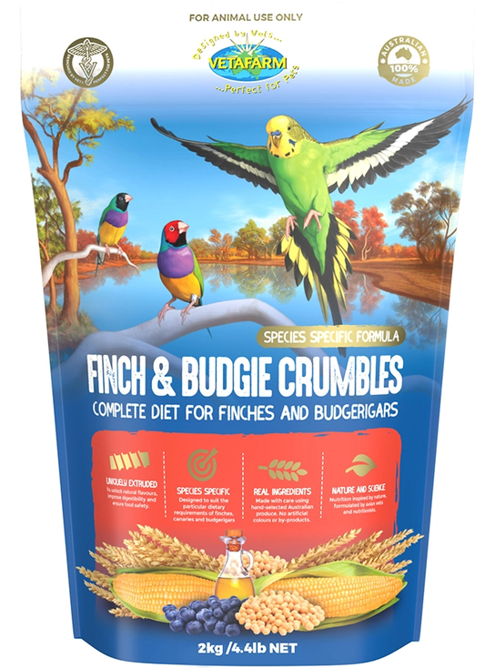 Vetafarm Finch Crumbles 450G