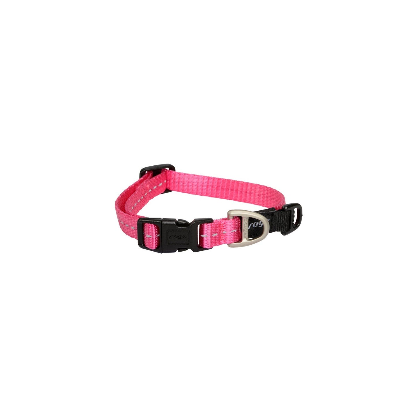 Rogz Classic Collar Pink Med