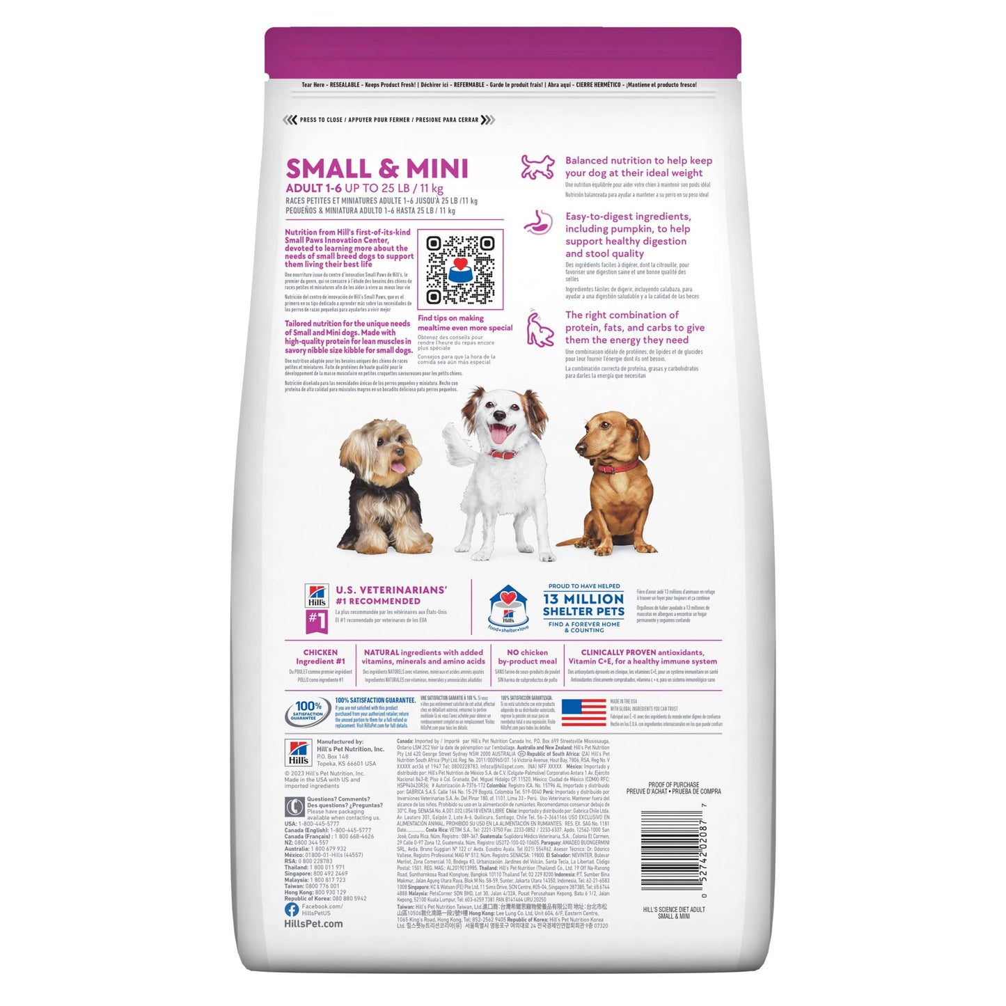 Hill'S Science Diet Small & Mini Adult Dry Dog Food 1.5Kg