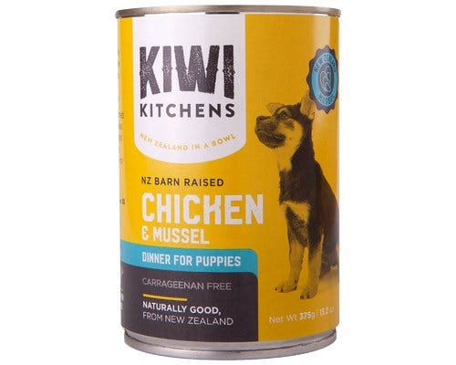 KIWI KITCHENS Puppy Chicken & Mussel 375g