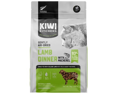 KIWI KITCHENS Cat Air Dried Lamb & Mackerel 1kg