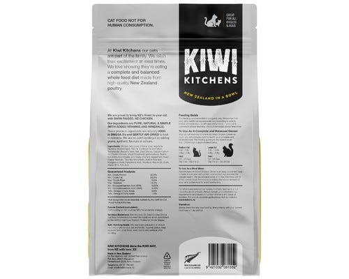 KIWI KITCHENS Cat Air Dried Chicken 1kg