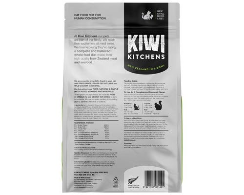 KIWI KITCHENS Cat Air Dried Lamb & Mackerel 1kg