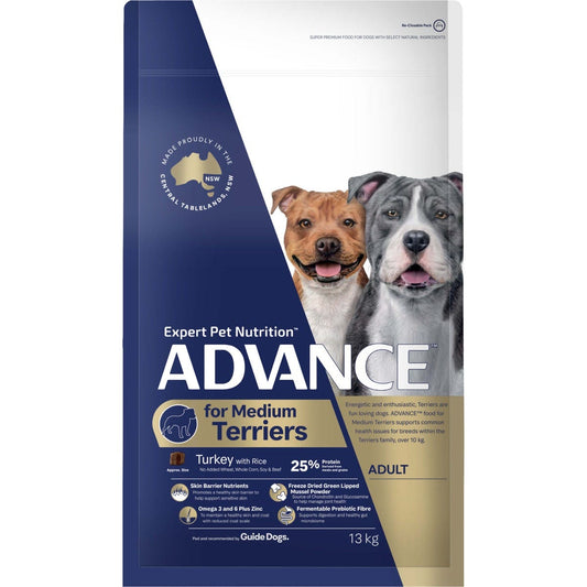 ADV Dog Medium Terriers Turkey 2.5kg