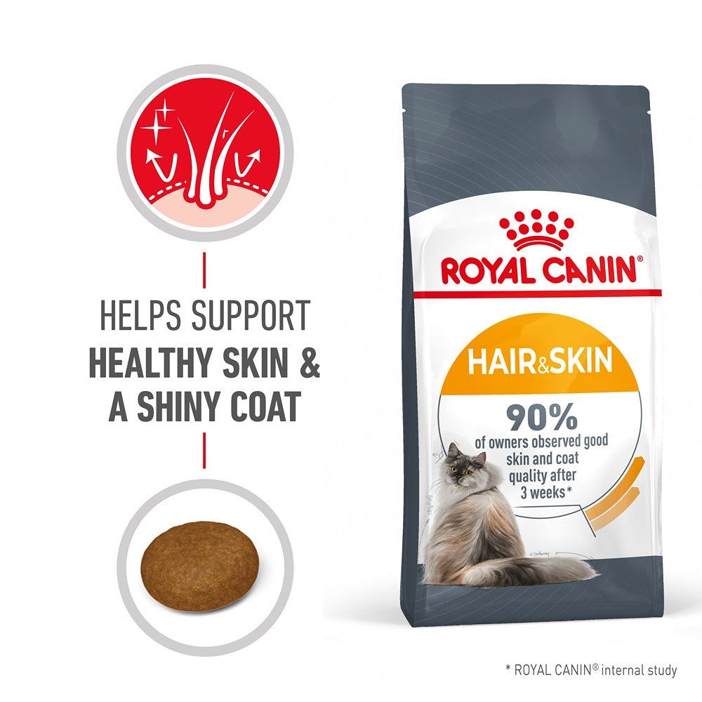 Royal Canin Hair & Skin Care Adult Dry Cat Food 2Kg