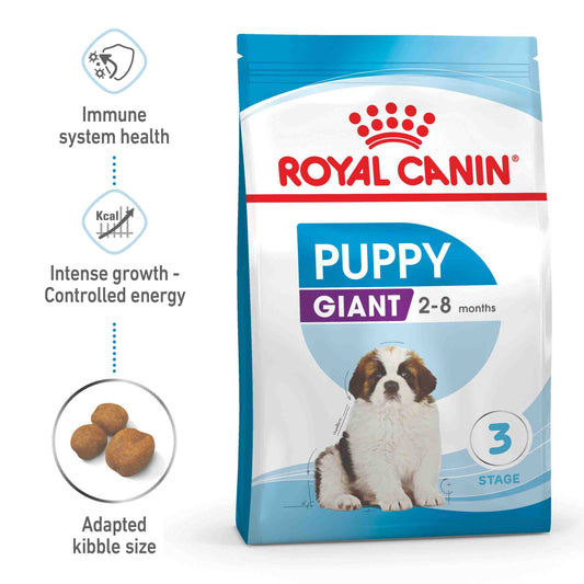 Royal Canin Giant Puppy Chicken Dry Dog Food 15Kg