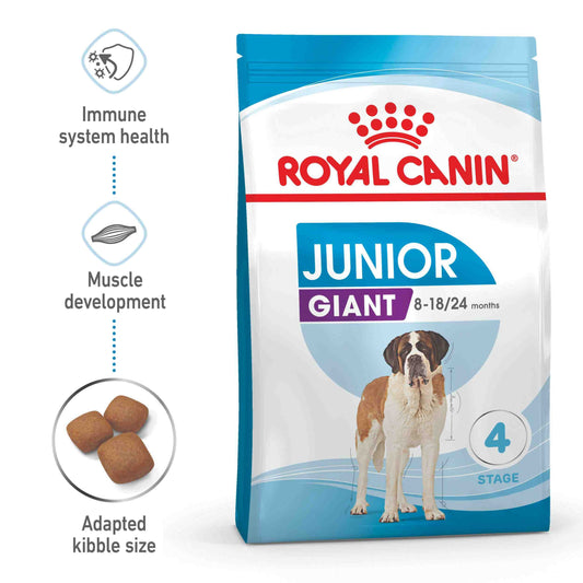 Royal Canin Junior Giant Puppy Chicken Dry Dog Food 15Kg