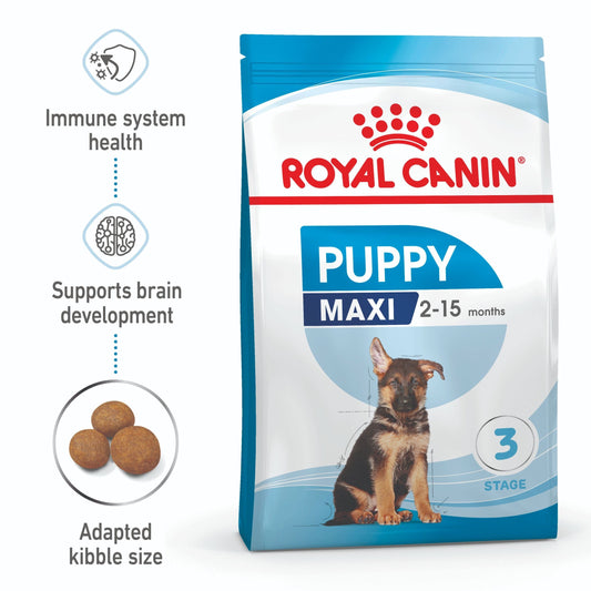 Royal Canin Maxi Large Breed Puppy Dry Dog Food 15Kg