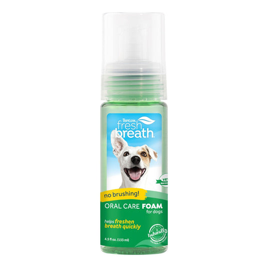 Tropiclean Fresh Breath Fresh Mint Foam 133Ml