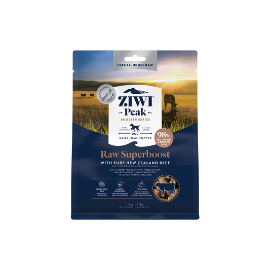 ZiwiPeak Dog Freeze-Dried Superboost Beef 114g