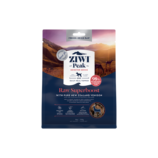 ZiwiPeak Dog Freeze-Dried Superboost Venison 114g