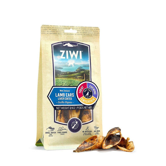 ZiwiPeak Liver & Lamb Ears Coated Chews Dog